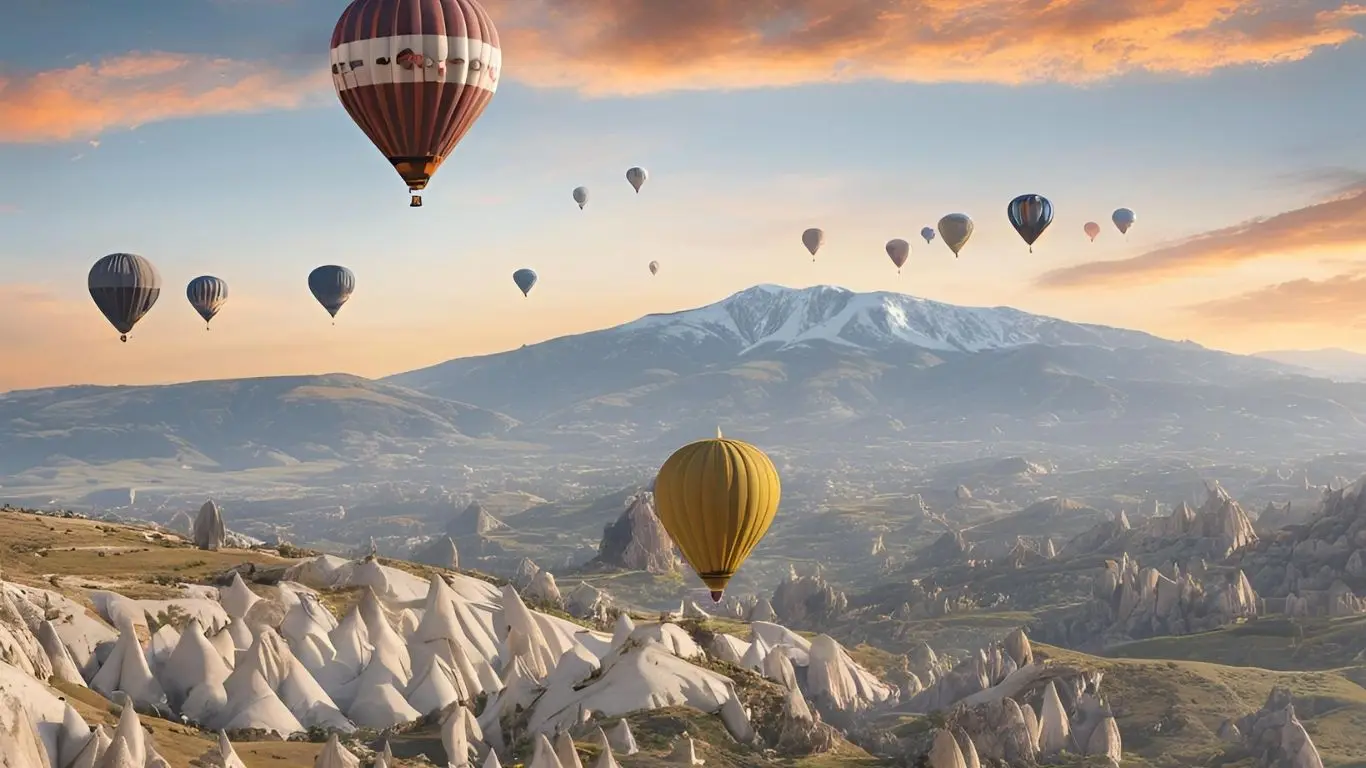 Trekking in the mountains of Turkey