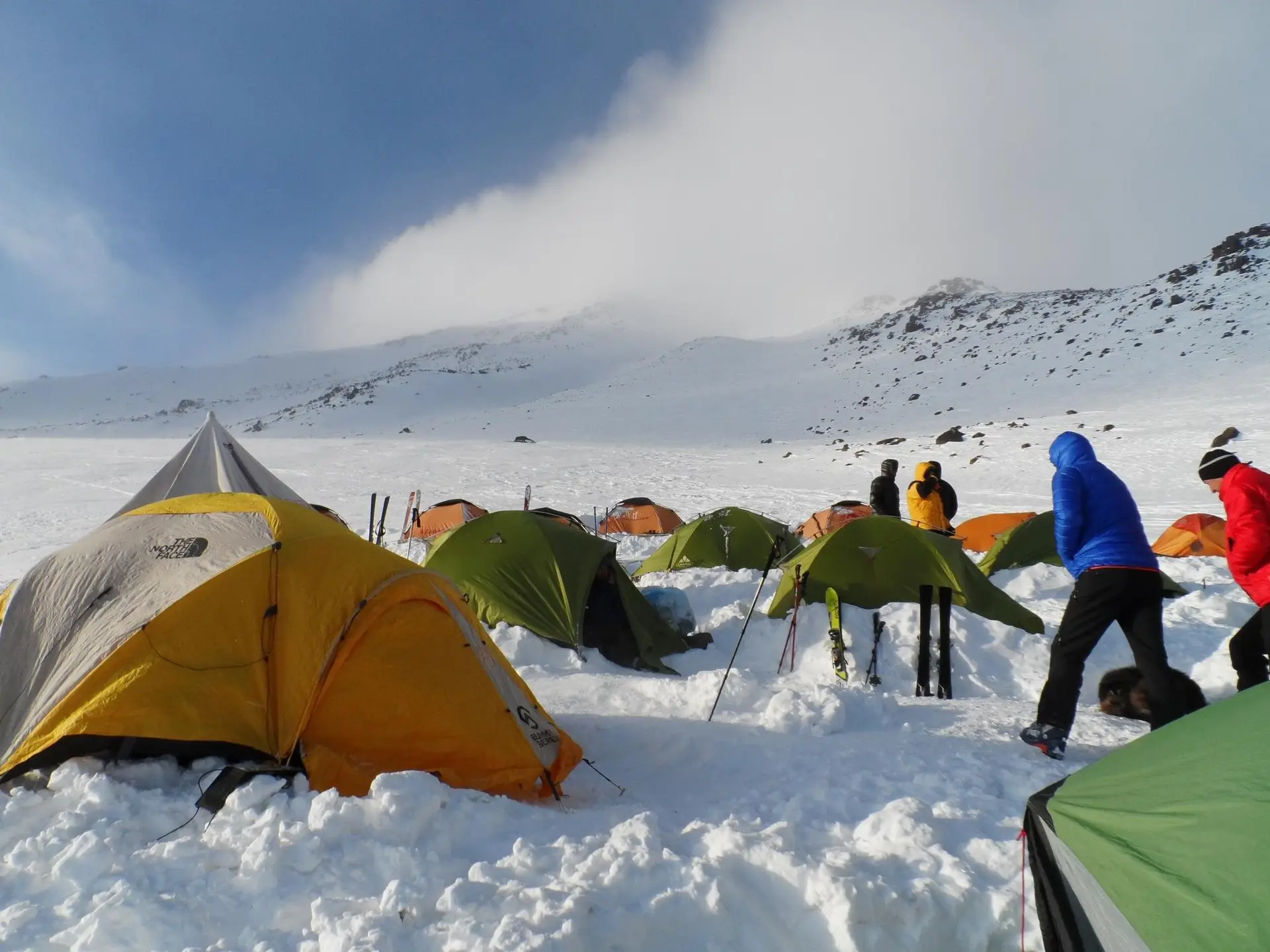 Camp sur l’Artos