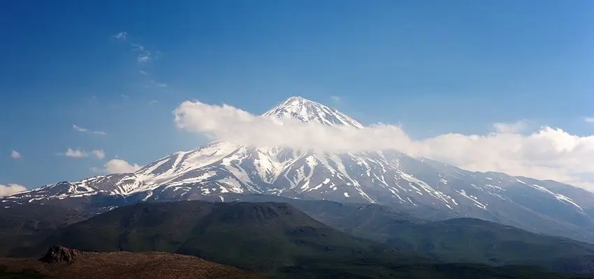 Vue sur le Damavand
