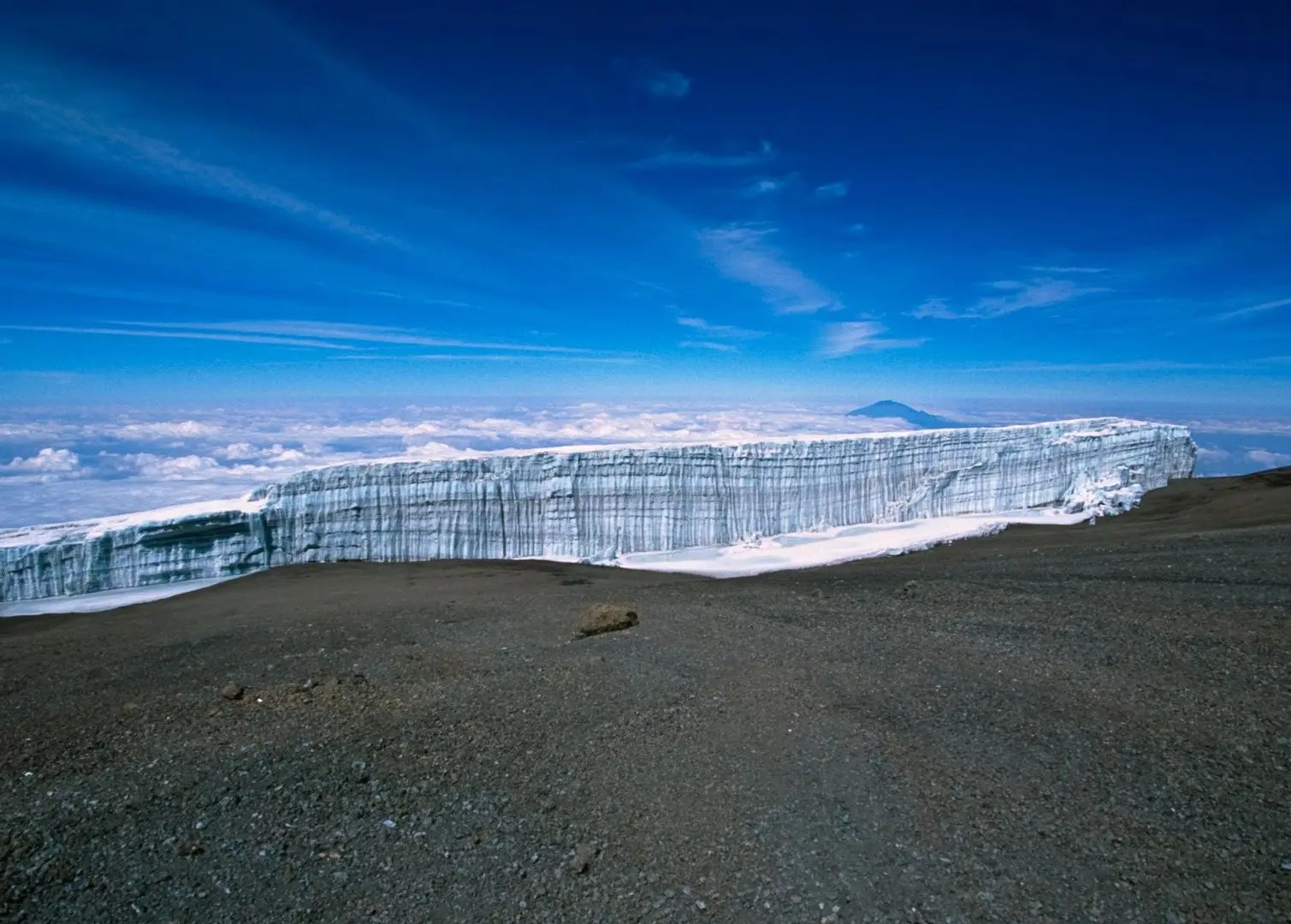 Bord du cratère, Kilimandjaro