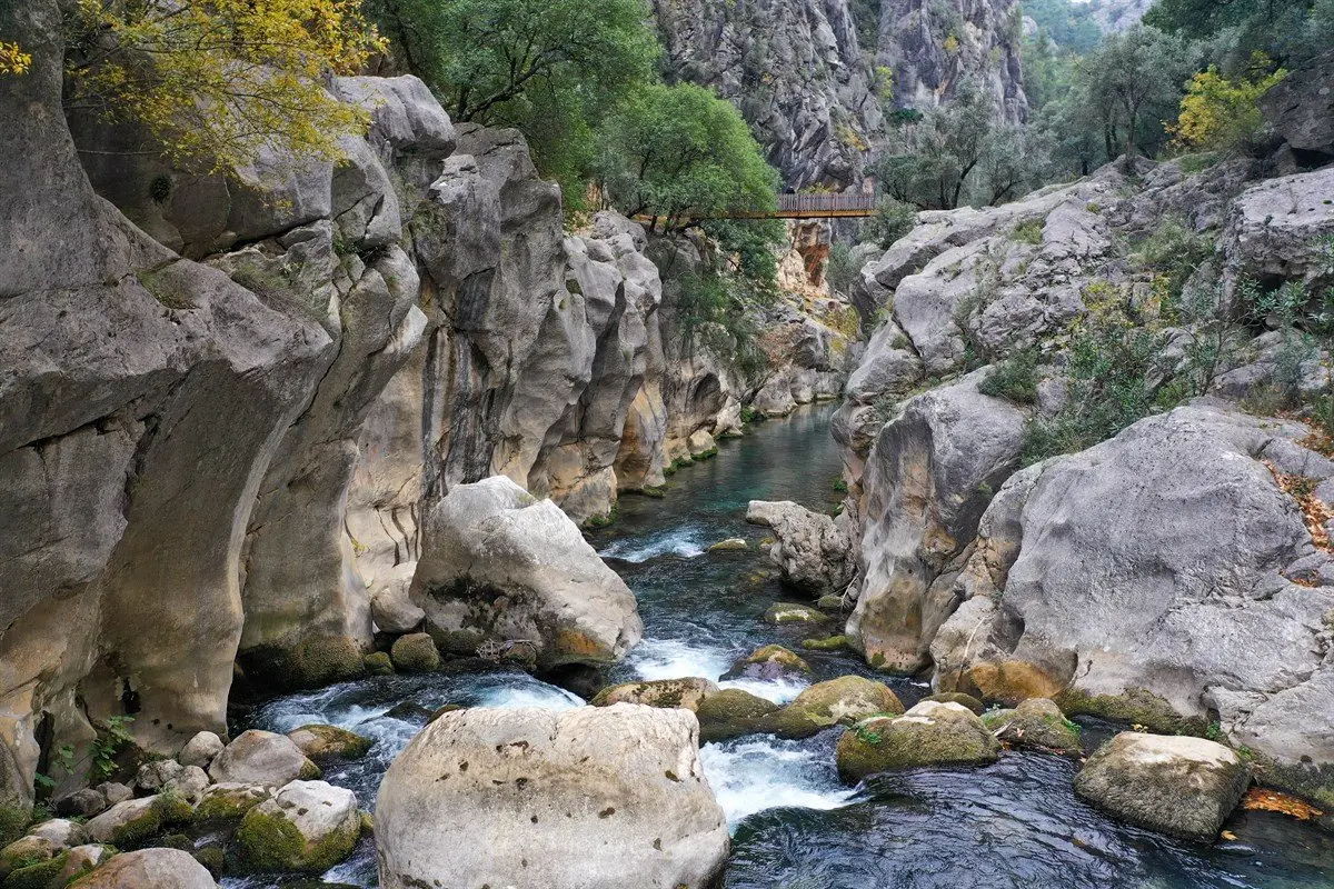 Canyon, Chemin de Saint-Paul
