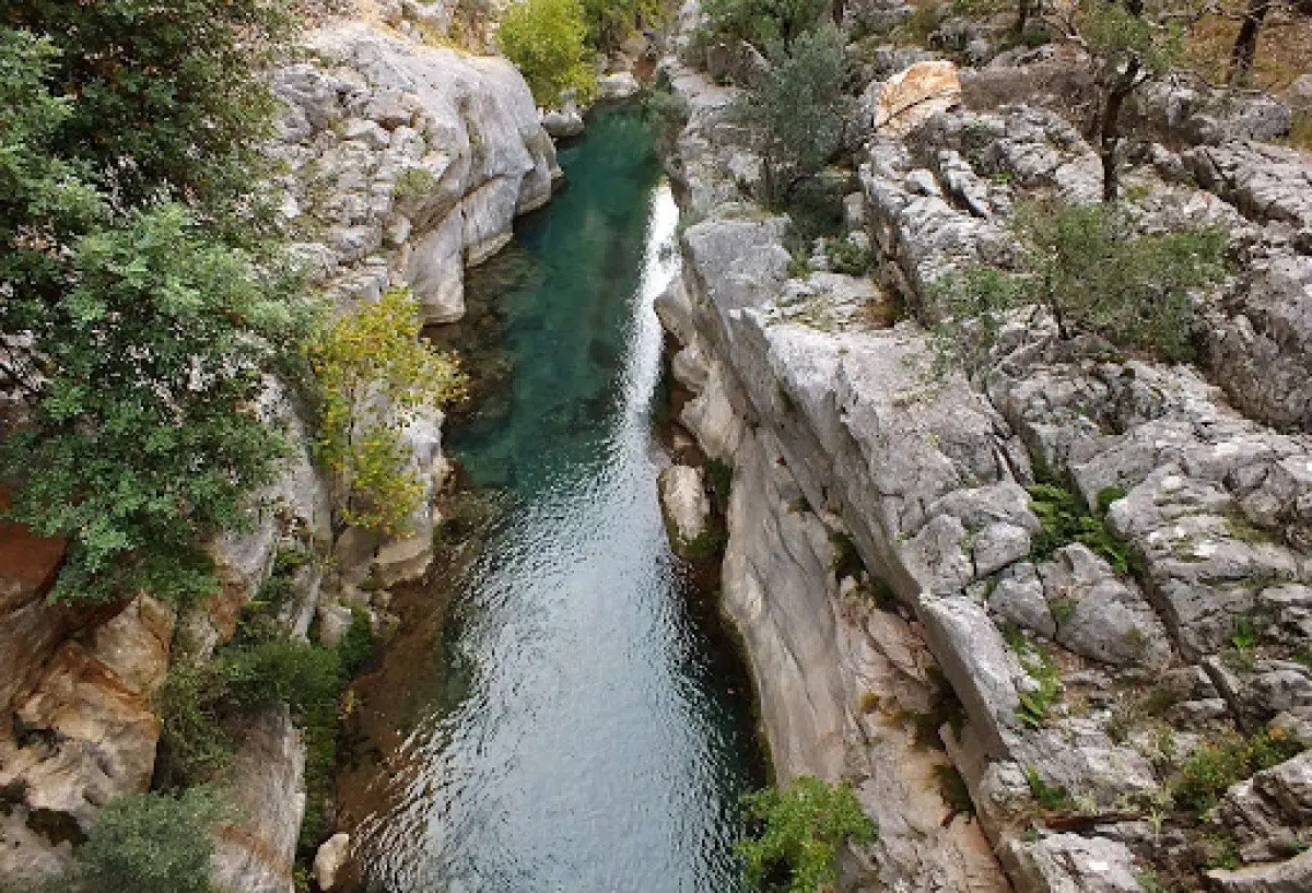 Canyon, Chemin de Saint-Paul