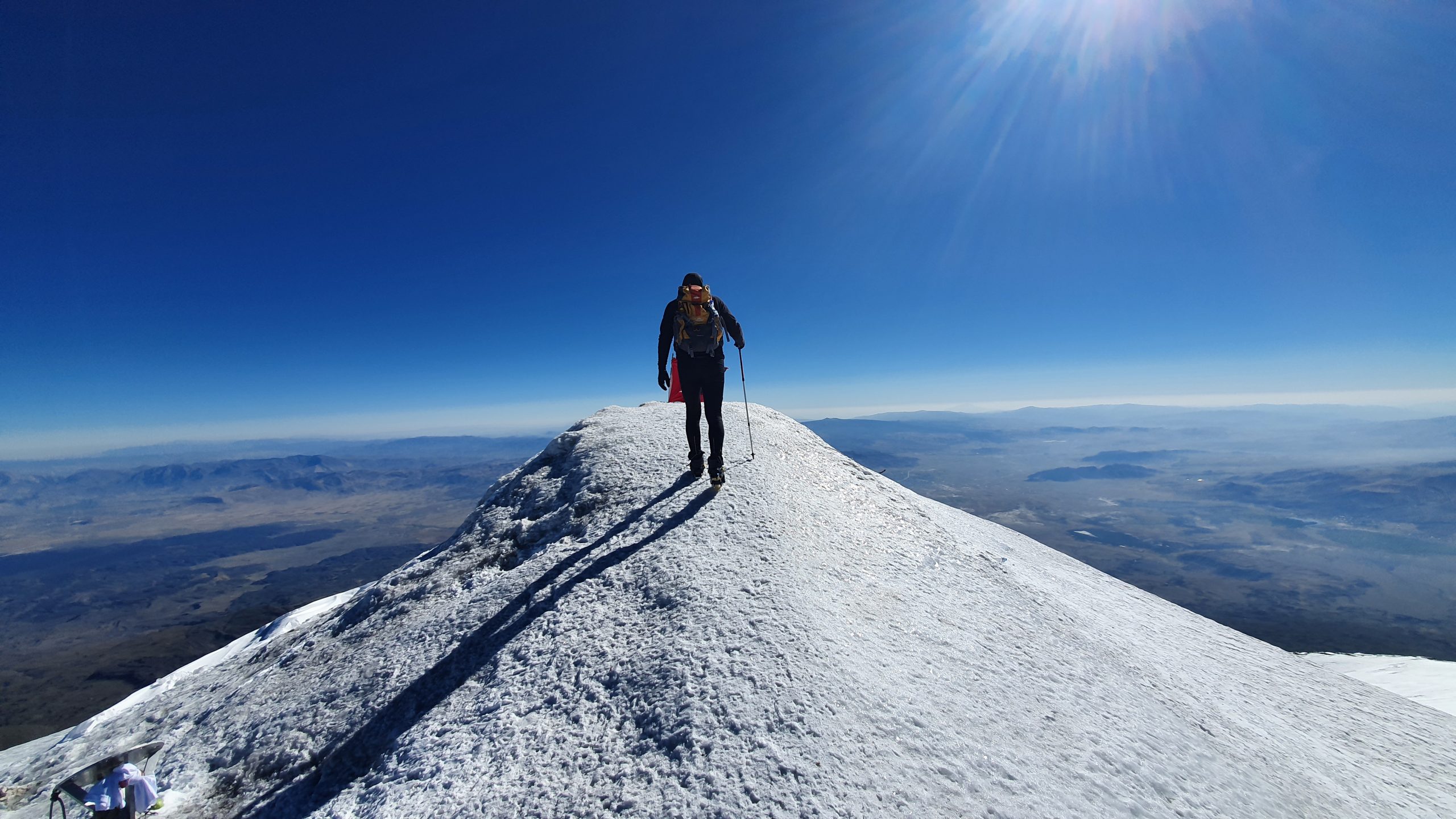 A high mountain summit in Eastern Anatolia